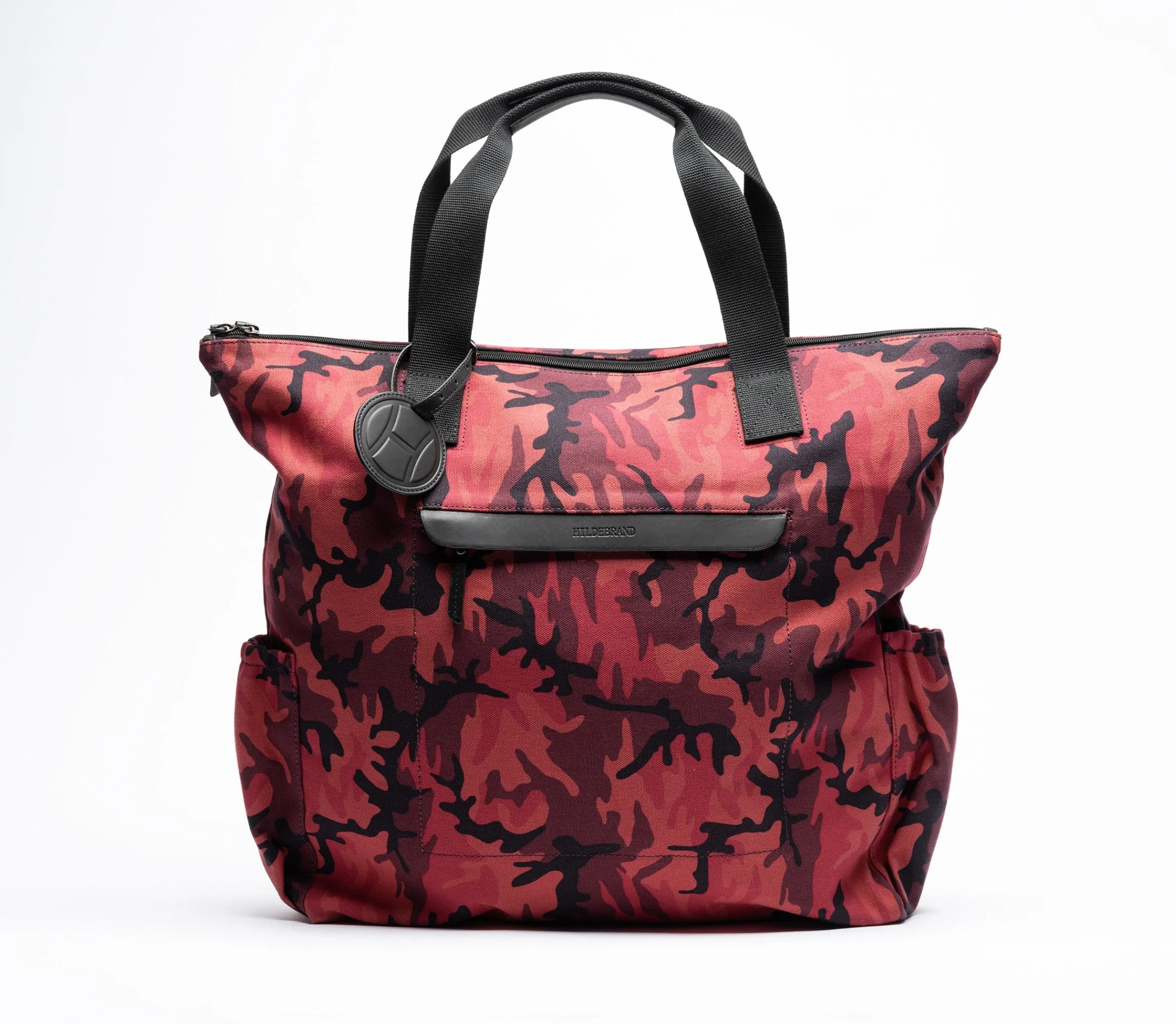 Tote Bag Red Camouflage