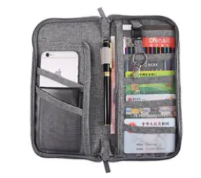 Travel Wallet Passport & Cards Organiser