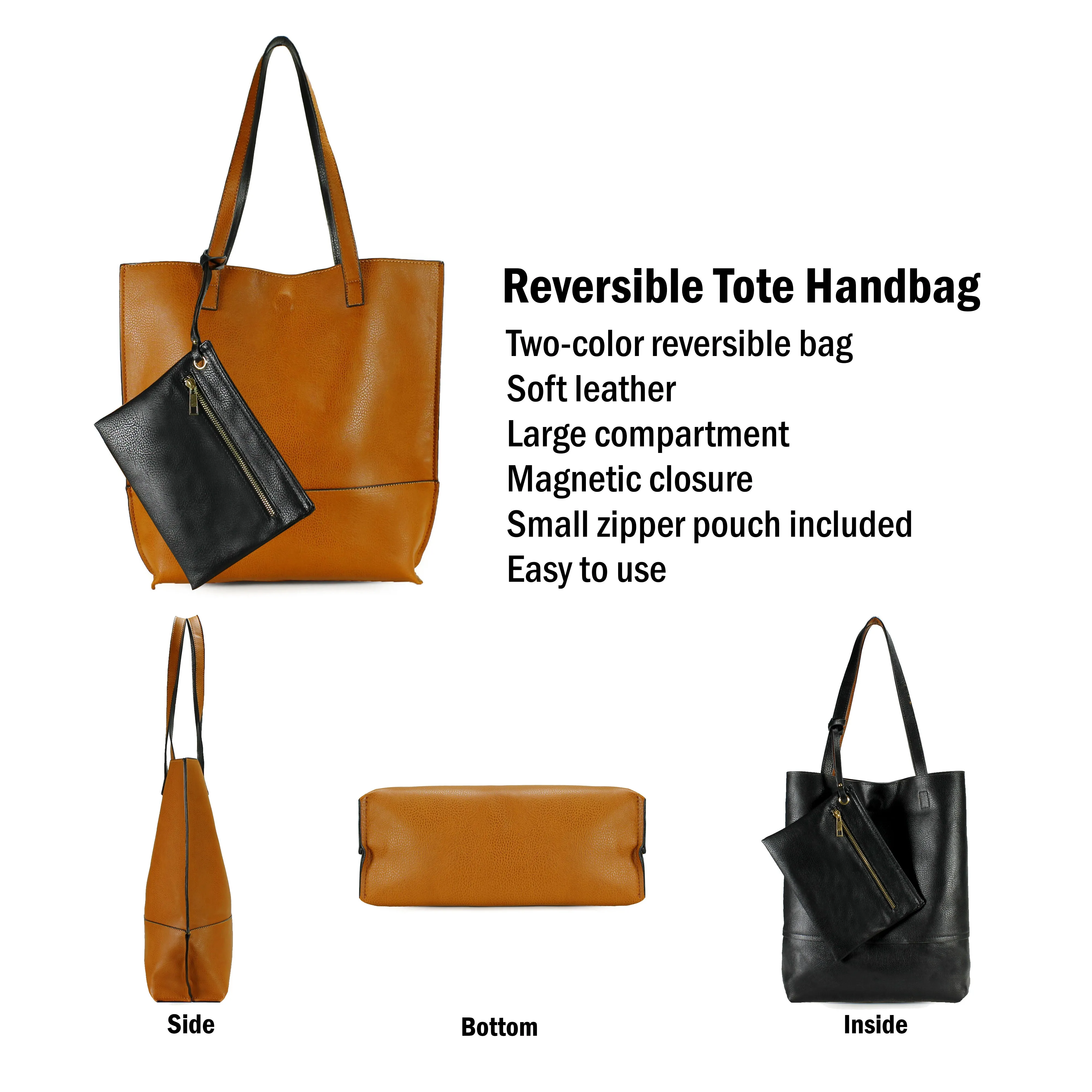 Trendy Reversible Tote Bag H2018