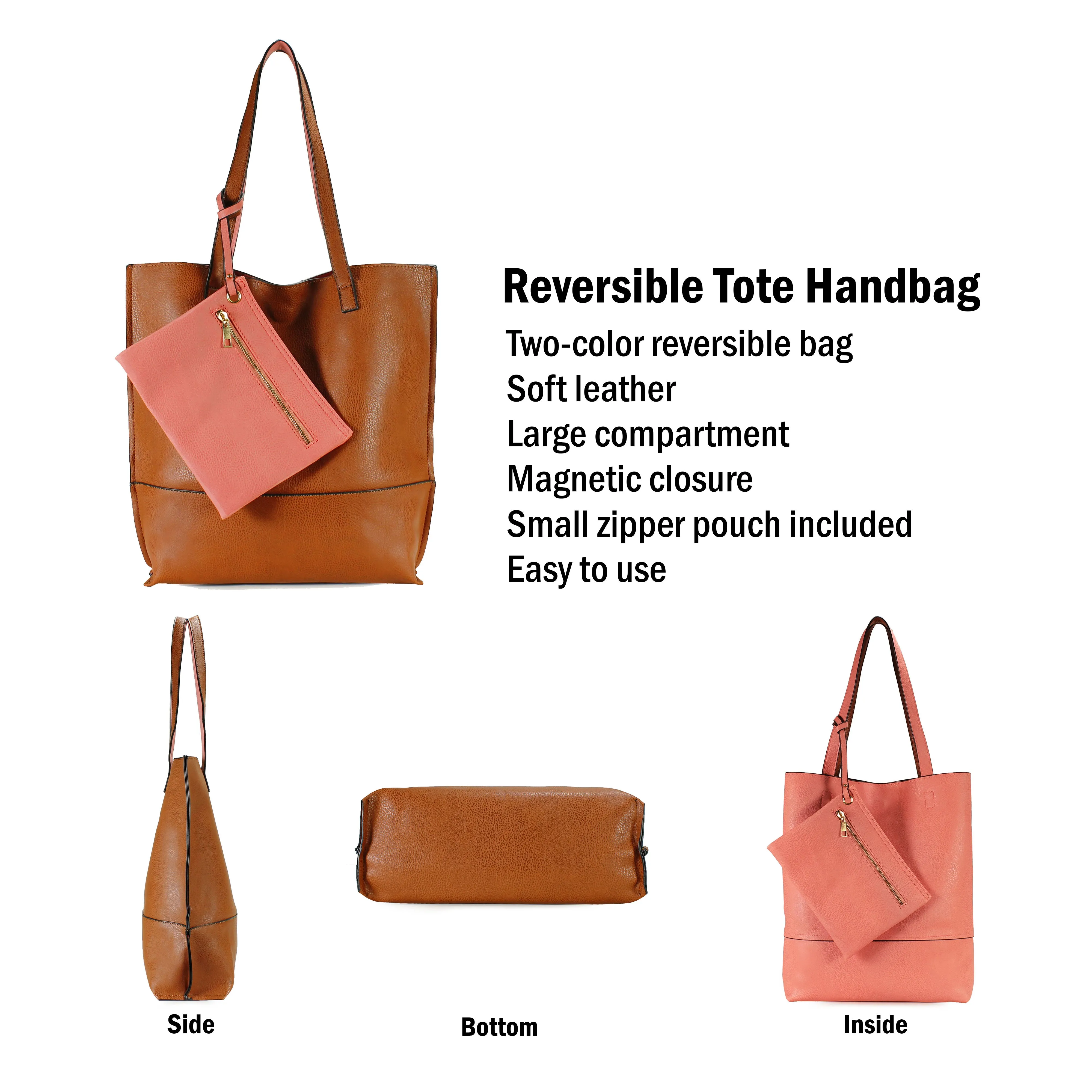 Trendy Reversible Tote Bag H2018