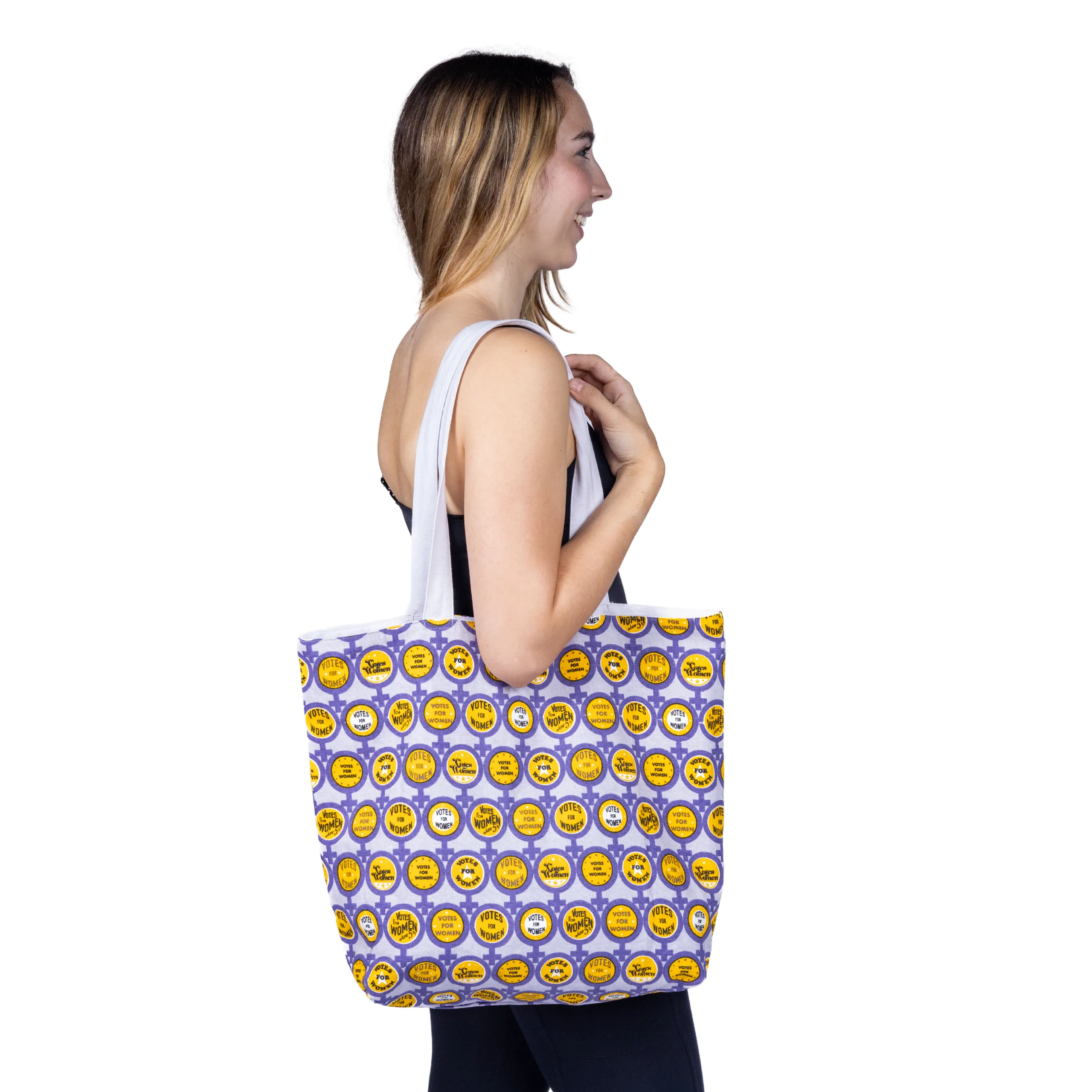 Votes For Women Reversible Canvas Tote Bag [FINAL SALE]